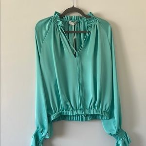 NWT Ramy Brook Elegant Teal Women's Top size Small